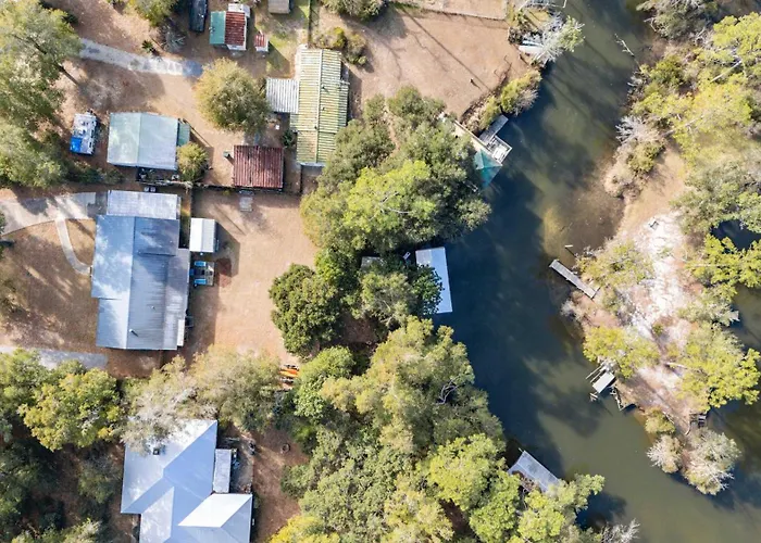 Escape On The River Private Dock Kayaks Gazebo Gulf Shores